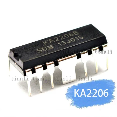 20pcs KA2206B KA2206 audio amplifier ic chip Lazada PH