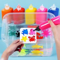 【CC】☽✼  Kids Painting Stickers Education Elves Set Children