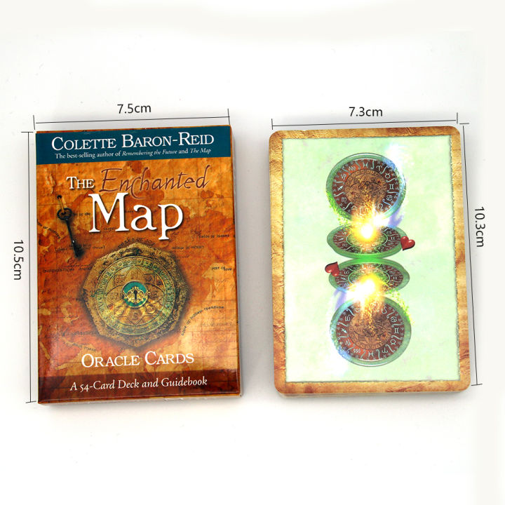54-แผ่น-the-enchanted-map-oracle-cards