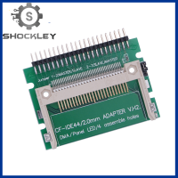 Shockley อะแดปเตอร์อุปกรณ์เก็บข้อมูลขนาดกะทัดรัดกับ IDE เมมโมรีการ์ด CF 2.5นิ้ว44Pin ตัวผู้แล็ปท็อป IDE SSD การ์ดอะแดปเตอร์ HDD