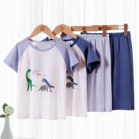 Childrens Pajamas Sets Summer Baby Boys Nightwear Clothes Sets Short Sleeved Toddler Boys Shorts 1-13Y Kids Boys Clothes