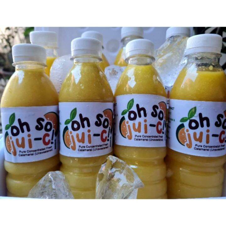 ♚Pure Calamansi Juice Extract 500mL unsweetened Lazada PH