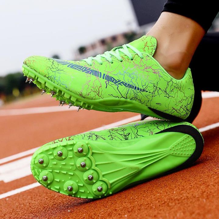 Track and Field Shoes Men Women Kids Students Running Shoes Sport Track ...