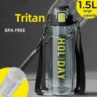 hot【DT】 Bottle 1 litre with and Fruit InfuserPortable Leak-proof Outdoor Tour Sport Gym Plastic Drinking