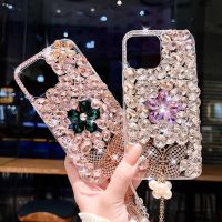 เคสเพชรแวว Rhinestone แวววาวหรูหราสำหรับ Samsung S23 S22 S21 S20เป็นพิเศษ S10บวกกับ S21 5G S21FE + S22 + S23 + กรอบ Bling ป้องกันการกระแทก