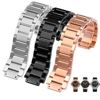 27*19mm 20*13mm Stainless Steel Strap Silver For Watch Belt celet Big Bang Classic Fusion Series Men Women Watchbands