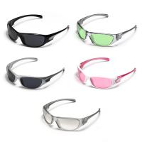 KATLAK แว่นตาตกปลาขี่จักรยานแฟชั่นเฉดสีวงรี Y2K แว่นกันแดดแว่นกันแดดกีฬา