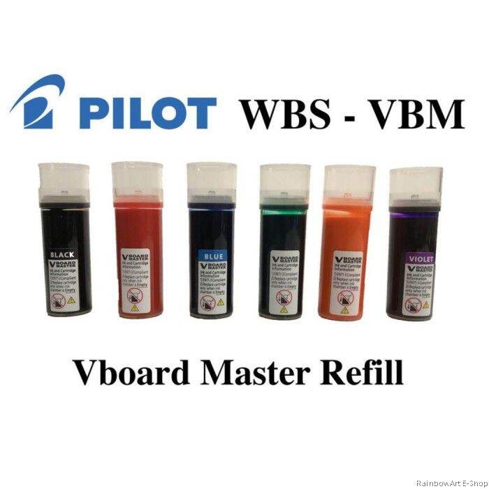 PILOT Ricarica Per V BOARD MASTER – Cartuccia Inchiostro WBS-VBM, Confezione 5 Pezzi