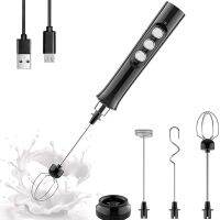 [COD] Stirrer handheld electric egg beater USB charging milk frother baking