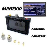 MINI1300 Plus 5V/1.5A HF VHF UHF Antenna Analyzer 0.1-1300MHZ Frequency Counter SWR Meter 0.1-1999 with LCD Screen