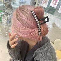 [COD] 2023 new simple and temperament love rhinestone zircon random plate hair large shark clip back head hairpin