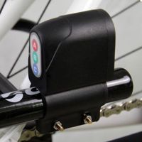 Bike Bicycle Cycling Security Waterproof 4 Digital Code Password 105db Alarm Louder Decibel Anti-theft Lock Safe Biking Locks Locks