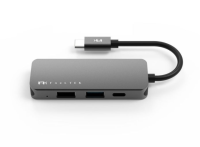 FEELTEK PORTABLE 4 IN 1 USB-C HUB อุปกรณ์แปลงสัญญาณต่อพ่วงยูเอสบี