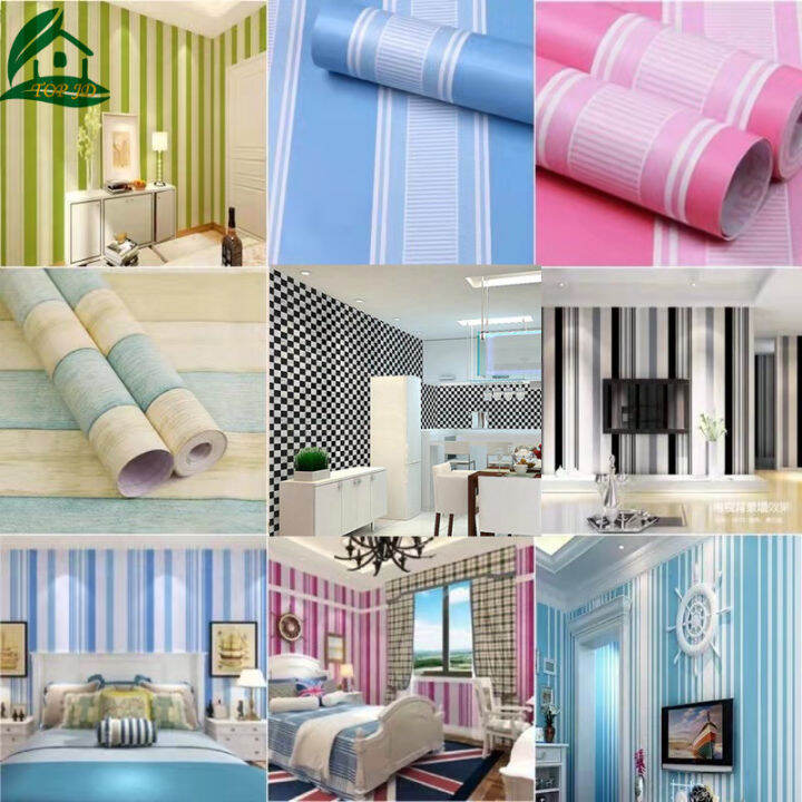 TOP JD PVC wallpaper self-adhesive 10metersX45cm cartoon children's ...