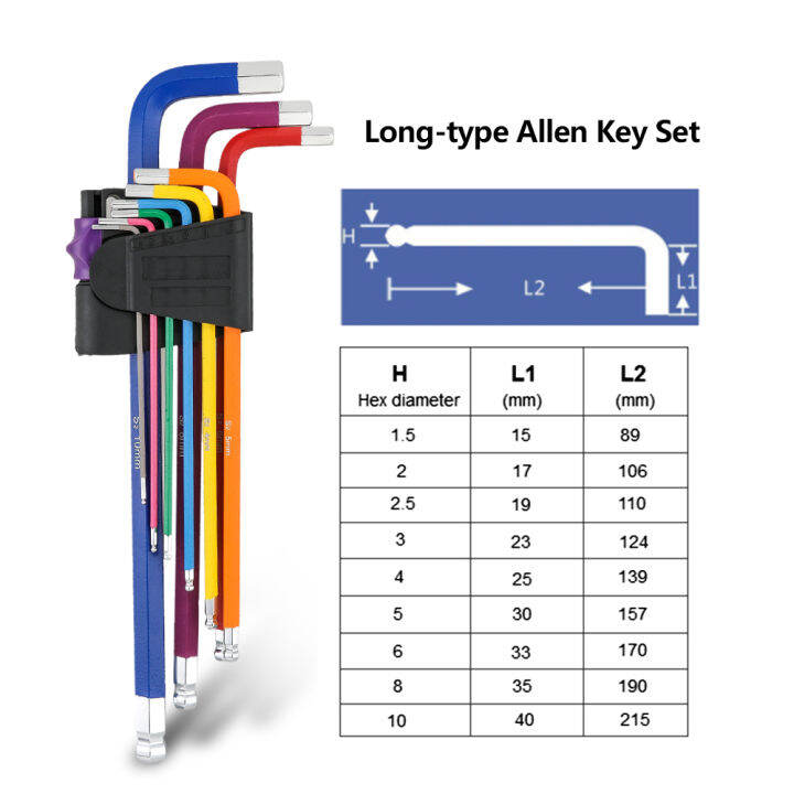 vastar-ยาว-ประเภทชุดประแจมือประแจโลหะไขควง9pcs-double-end-l-ประเภทประแจหกเหลี่ยมเมตริกประแจชุดเครื่องมือ