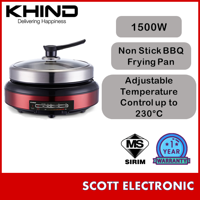 Khind 8 in 1 Multi Cooker MC388 with Rust Free SUS304 Stainless Steel