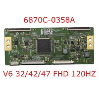 【Big-Sales】 lswidq 6870C-0358A T-Con โมเดล V6 32/42/47นิ้ว Full HD 120Hz Logic Board 0358A สินค้าดั้งเดิม6870C 0358a 6870c0358a