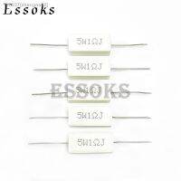 ❏ 10pcs 5W 5 Cement Resistor Power Resistance 27R 30R 33R 36R 39R 47R 51R 56R 62R 68R 75R 27 30 33 36 39 47 51 56 62 68 75 ohm