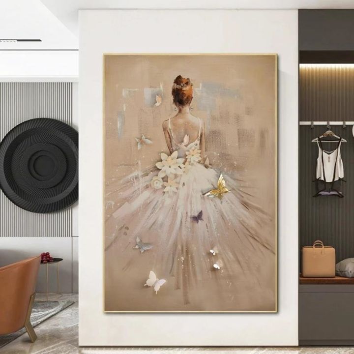 บทคัดย่อ-modern-ballerina-ภาพวาดผ้าใบนักเต้นบัลเล่ต์โปสเตอร์พิมพ์ภาพผนังสำหรับห้องนั่งเล่นตกแต่ง-cuadros