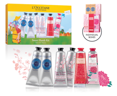 LOccitane Sweet Hands Kit Hand Cream Gift Set