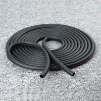 【LZ】 8M Universal Small D-shape Car Truck Door Window Engine Rubber Seal Weather Strip Hollow Adhesive Sealing Strip Sound Insulation