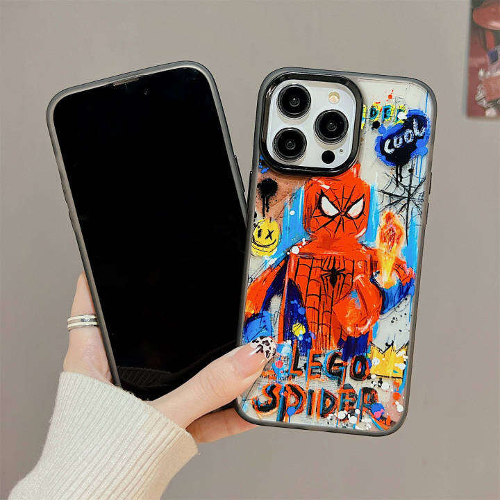 เคสที่วางฝาครอบโทรศัพท์หรูหราแบบคลาสสิกความรู้สึกสูงสามารถใช้ได้กับ-apple-มือถือ-phone14-13-12-11-pro-max-เคสกันกระแทกที่จับไอโฟนโทรศัพท์มือถือ