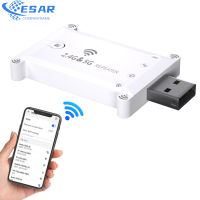 ความถี่คู่1200M เครื่องขยายสัญญาณไร้สาย Wifi Extender Booster 2.4G/5G Wifi Repeater แหล่งจ่ายไฟ Usb