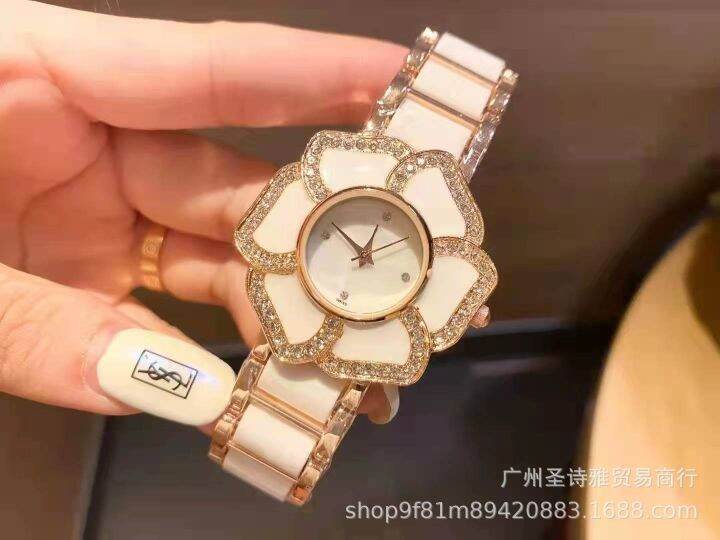 wechat-business-hot-style-non-trace-undertakes-to-sweet-home-with-camellia-form-set-auger-ceramic-joker-female-watch-wholesale-undertakes