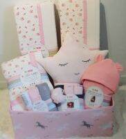 Minene Super Special Newborn Gift Box - Cream Floral Bedding !