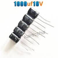 คาปาซิเตอร์ 1000uF/16v 105องศา ,Electrolytic capacitor