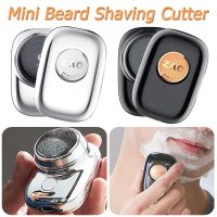 ZZOOI Mini Men Face Hair Shaver IPX7 Waterproof Portable Face Clear Clipper with Power Bank USB Rechargeable for Camping Travel