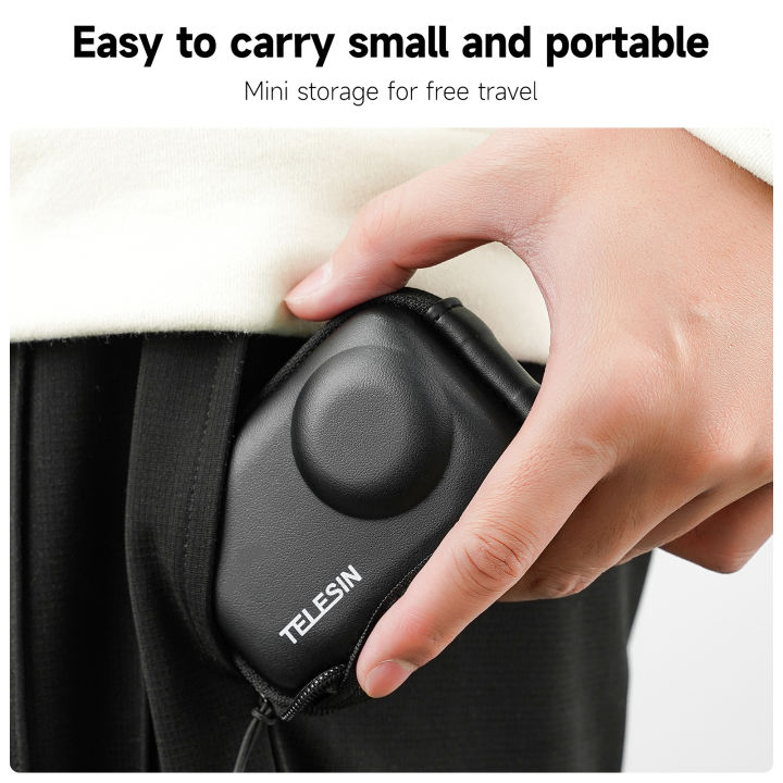 esin-mini-bag-สำหรับ-dji-osmo-action-3กระเป๋าถือกล่องเก็บของกันน้ำสำหรับ-dji-action-3อุปกรณ์เสริม