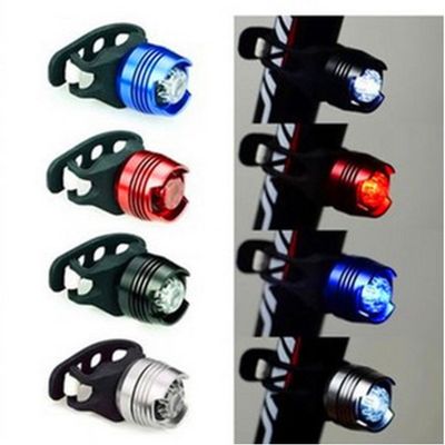 ↂ☇ Waterproof MTB Warning Taillights Aluminum Alloy Bicycle Safety Bike Rear Light Bicycle Accessories LED Red Light for Cycling