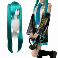 WGBHoloun Hatsune Miku Cosplay คอสเพลย์ เครื่องแต่งกาย วิกผม Vocaloid Miku หญิง ฮาโลวีน ของขวัญคริสต์มาส