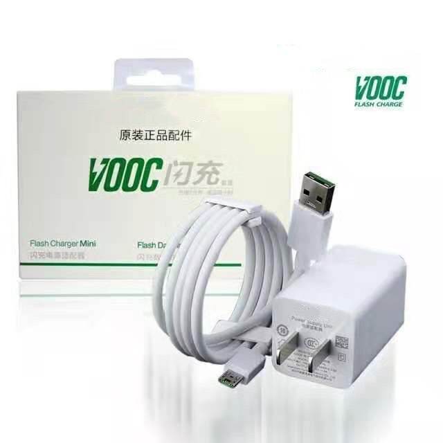 VOOC Charger Original Fast Charger Micro USB 5V4A Cable Adaptor Set