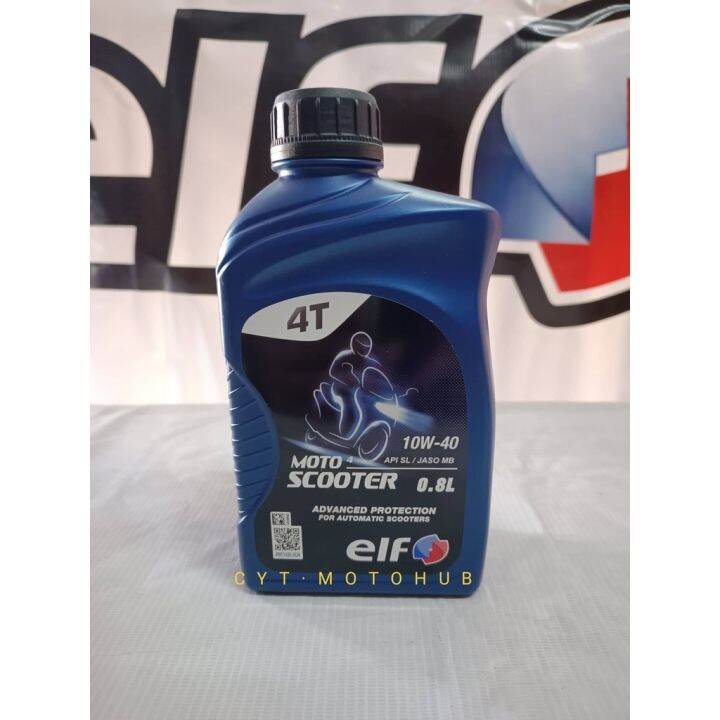 ELF Moto 4 Scooter Oil 10W40 800 ml Lazada PH