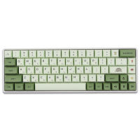 Matcha Sublimation PBT Keycaps คำ XDA Profile ภาษาอังกฤษญี่ปุ่น124 Key Keycap แป้นพิมพ์เครื่องกล Key-Cap