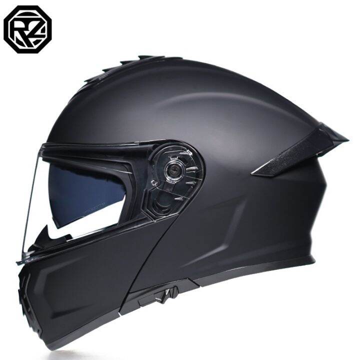 New ORZ 958 Flip up Helmet Modular Motorcycle Helmet Double Lens Built