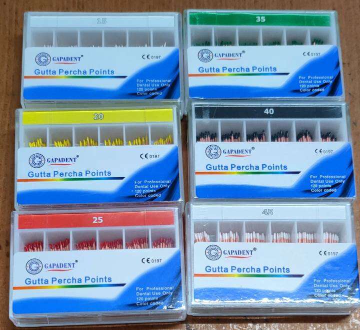 Gutta Percha Points, Gapadent Lazada PH