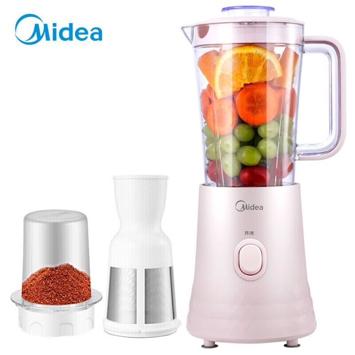 midea-เครื่องปั่นอาหารสองในหนึ่งเครื่องผสมอาหารอเนกประสงค์สำหรับเด็กทารกที่คั้นแผ่นกรองการเจียรผสมอาหาร-wbl2521h-eu-au-uk-us-plug-tt-ร้านค้า