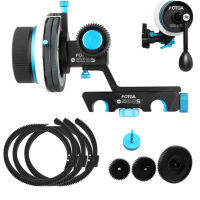 FOTGA DP500IIS QR Ab Hard Stop Follow Focus 3 Gear 3 Belt 1 Crank Handle DSLR Kits