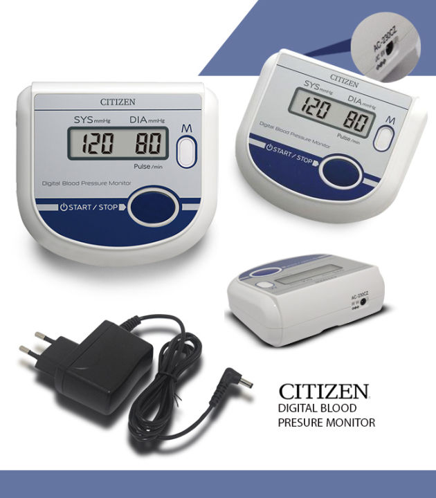 ศูนย์ไทย-เครื่องวัดความดัน-citizen-ch-452-blood-pressure-monitor-ซิติเซ่น-รับประกัน-7-ปี