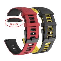 ◊✚✴ Sportowe opaski silikonowe do Garmin Venu 2 Plus/SQ opaski na nadgarstek do Forerunner 245 645M 158 55 Vivoactive 4 3 muzyka 20MM/22MM