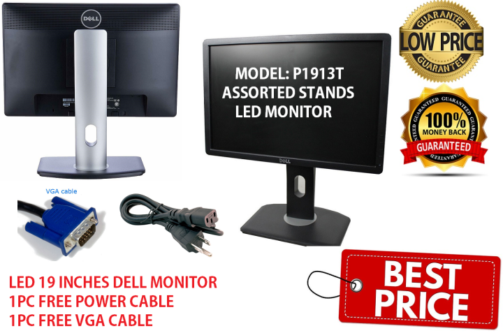 Dell Professional P1913t (19”inches) Monitor LED Native ResolutionFull ...