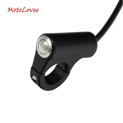 7‘’8 Motorcycle Switches 22mm Handlebar Aluminium Alloy Switch With Self-Return Button Horn Turn Signal Control Buttons