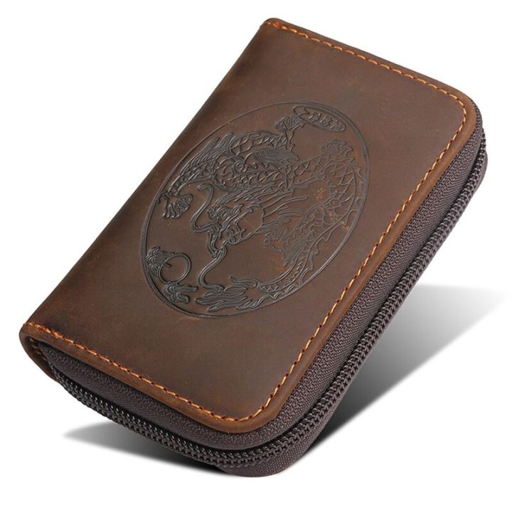 men-faux-leather-business-card-holder-bag-2022-luxury-dragon-pattern-small-brown-zipper-case-id-credit-cards-wallet-coin-purse-card-holders