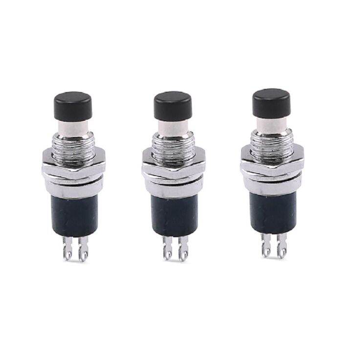 3ชิ้นสวิทช์เปิด-ปิด-spst-1ปกติติดต่อ2หมุดรุ่นไฟ2250vac-1a-125vac-3a-pushon