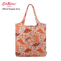 Foldaway Shopper Camo Dino Cream กระเป๋า กระเป๋าถือ กระเป๋าสีครีม กระเป๋าแคทคิดสตัน