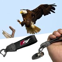 Motorcycles Eagle-shaped Key Chain Carbon Fiber Texture for Yamaha R1 R3 R6 R15 R25 R125 Key Chain Motorcycle Accessories