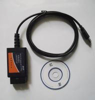 V1.5 25k80จริง Elm327 Usb Interface Obd Ii วินิจฉัยรถเครื่องมือสแกน Elm 327 Usb เครื่องอ่านโค้ด Elm-327 1.5สำหรับโปรโตคอล Obd2ทั้งหมด